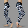 Camo Sporty Trending Fashion Fabulous Los Angeles Chargers Leggings 5