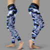 Camo Sporty Trending Fashion Fabulous New York Giants Leggings 5