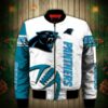 Carolina Panthers Bomber Jacket Graphic balls gift for fans 2