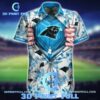 Carolina Panthers Hawaiian Shirt Short 8 4