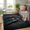 Carolina Panthers Living Room Area Rug DTTRUG1702047 2