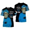 Carolina Panthers Skull Haters Silence I Kill You Men’s And Women’ 3