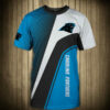 Carolina Panthers T-shirt 3D Short Sleeve O Neck gift for fan 3