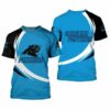 Carolina Panthers T-shirt curve Style gift for men 3