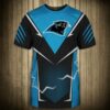 Carolina Panthers T-shirts lightning graphic gift for men 2