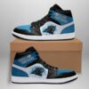 Carolina Panthers Team Sneakers Gift For Fans High Top JD1 Sneaker 3