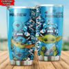 Carolina Panthers Tumbler Baby Yoda 13 custom name 3