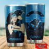 Carolina Panthers Wonder Woman Custom Name Tumbler 2