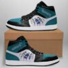 Charlotte Hornets NBA Team Sneakers Gift For Fans High Top JD1 Sneaker 2