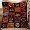 Chicago Bears 3D Customized Quilt Blanket 4