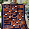 Chicago Bears 3D Quilt Blanket 4