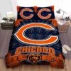 Chicago Bears Bedding Set Sleepy (Duvet Cover & Pillow Cases) 3