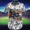 Chicago Bears Hawaiian Shirt Short Kingkong Godzilla 3