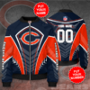 Chicago Bears Personalized CB Bomber Jacket 3