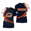 Chicago Bears T-shirt curve Style gift for men 2