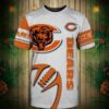 Chicago Bears T-shirt Graphic balls gift for fans 3