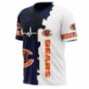 Chicago Bears T-shirt graphic heart ECG line 2