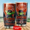 Chicago Bears Tumbler Baby Yoda 10 custom name 2