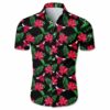 Chicago Bulls Hawaiian shirt Cute Flower Short Sleeve 2