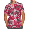 Chicago Bulls Hawaiian Shirt Flower graphic Short Sleeve 2