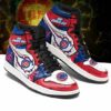 Chicago Cubs MLB baseball Fashion Sneakers Basketball Shoes Leather Hi 2