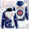 Chicago Cubs MLB Team Logo 12 Gift For Fan 3D Hoodie All Over Printed 2