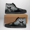 Chicago White Sox Mlb Baseball Jack Skellington Custom Canvas High Top 2