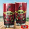 Cincinnati Bearcats Baby Yoda Custom Name Tumbler 3