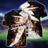 Cincinnati Bengals 11 Gift For Fan 3D T Shirt Sweater Zip Hoodie B 2