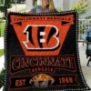 Cincinnati Bengals 3D Customized Quilt Blanket 5