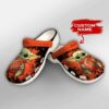 Cincinnati Bengals Baby Yoda Crocs 3