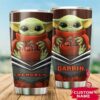 Cincinnati Bengals Baby Yoda Tumbler Custom Name 3