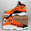 Cincinnati Bengals big logo Football Team Sneaker 8 For Lover JD13 3