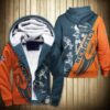 Cincinnati Bengals Fleece Jacket 3D Graphic Cartoon player 3