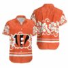 Cincinnati Bengals Hibiscus Flowers Hawaii Shirt and Shorts Summer Col 2