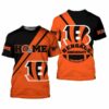 Cincinnati Bengals Home Gift For Fan 3D T Shirt Sweater Zip Hoodie 2