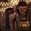 Cincinnati Bengals Leather Jacket Skulls graphic Gift for fans 2