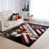 Cincinnati Bengals Living Room Area Rug DTTRUG1702059 3