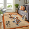 Cincinnati Bengals Living Room Area Rug DTTRUG1702060 2