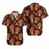 Cincinnati Bengals Mystery Skull And Flower Hawaii Shirt and Shorts Su 2