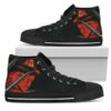 Cincinnati Bengals Nightmare Freddy Custom Canvas High Top Shoes L 3