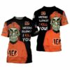 Cincinnati Bengals Skull Haters Silence I Kill You Men’s And Women 2