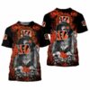 Cincinnati Bengals Skulls Flowers Men’s And Women’s Gift For F 2