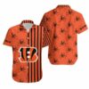 Cincinnati Bengals Stripes and Skull Hawaii Shirt and Shorts Summer 3