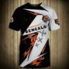 Cincinnati Bengals T-shirt Thunder graphic gift for men 2