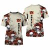 Cincinnati Bengals Team Limited Edition All Team Skulls Roses 2