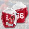 Cincinnati Reds MLB 66 Yasiel Puig Signature Gift For Fan 3D Hoodie Al 3