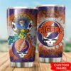 Clemson Tigers Grateful Dead Custom Name Tumbler 2