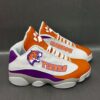 Clemson Tigers Personalized Tennis Shoes Air Jd13 Sneaker Gift For Fan 2