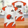 Cleveland Browns Football 5 Polo Shirt L98 3